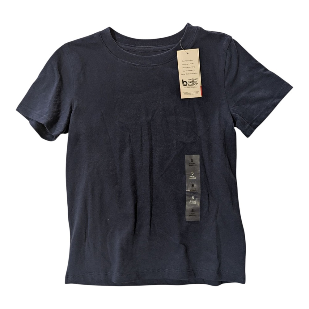BBC-2 Epic Threads‎ Kids Crewneck T-Shirt Size 5 - Medieval Blue